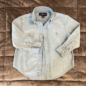 2/2T Ralph Lauren Cotton Denim Shirt
